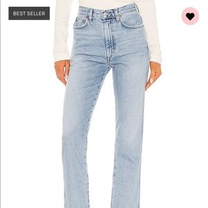AGOLDE PINCH WAIST HIGH RISE KICK JEAN 25